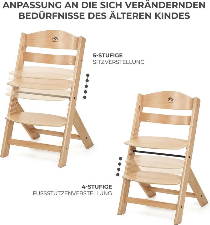 Immagine prodotto KinderKraft Enock + funzione reclinabile Calmee (Seggiolone)