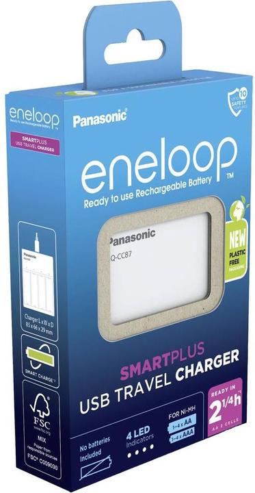 Actual product image Panasonic BQ-CC87 (1 pcs., 1900 mAh, Chargers without battery)