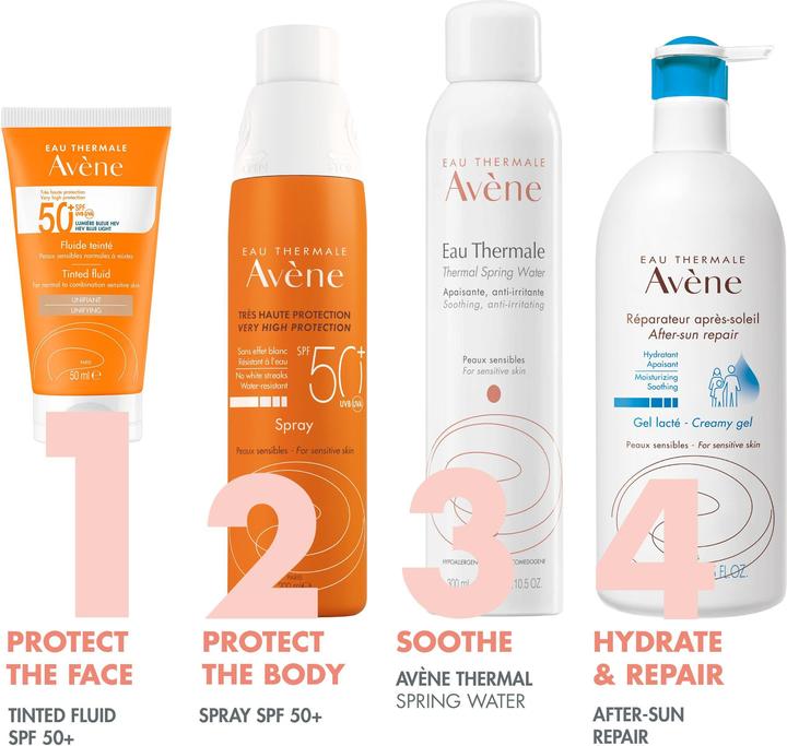 Produktbild Avène Sonnenfluid getönt (Sonnencreme Gesicht, SPF 50, 50 ml, 70 g)