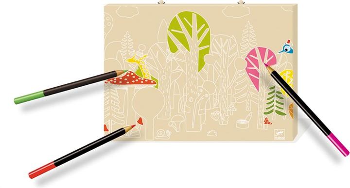 Produktbild Djeco Farbenkoffer (Mehrfarbig, 80 x)