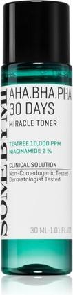 Immagine prodotto Some By Mi Tonico miracoloso AHA BHA PHA (Acqua tonica, 30 ml)