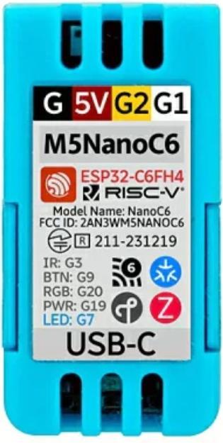 Produktbild M5Stack M5NanoC6 ESP32-C6 Dev Kit