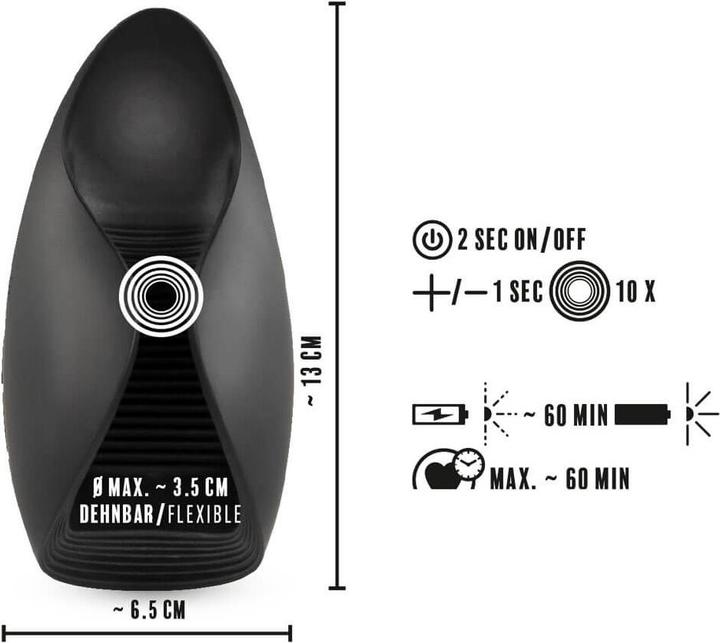 Image du produit Rebel Vibrating Glans Masturba