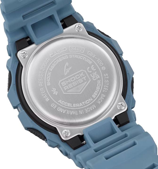 Image du produit G-Shock GBX-100-2AER (Montre numérique, Montre de plongée, 46 mm)