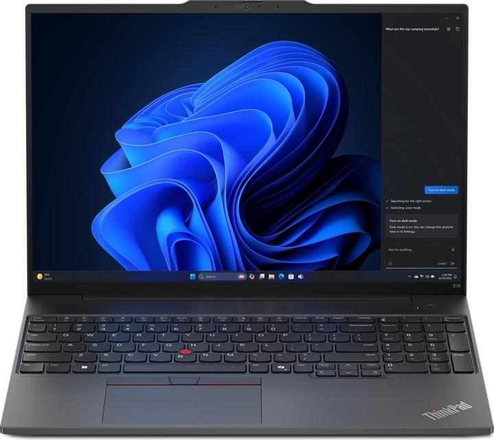 Actual product image Lenovo ThinkPad E16 Gen 2 (16", Intel Core Ultra 7 155H, 16 GB, 512 GB, DE)