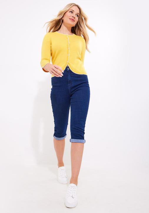 Image du produit Joe Browns Frilly Scoop Neck Cardigan (36)