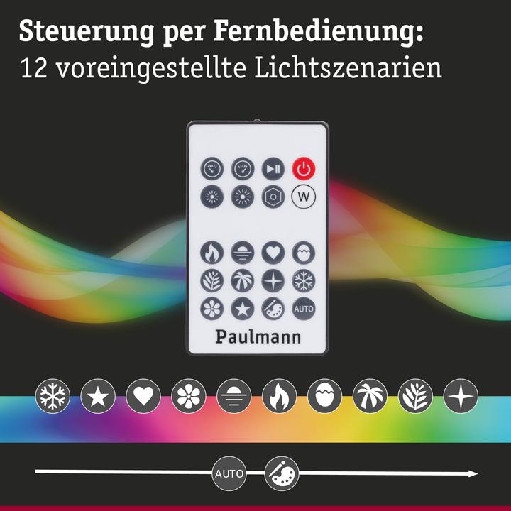 Produktbild Paulmann EntertainLED Schlauch Black Neon (RGB, 300 cm, Indoor)