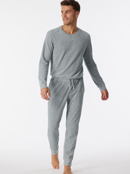 Produktbild Schiesser Warming Nightwear Velour Schlafanzug (M)