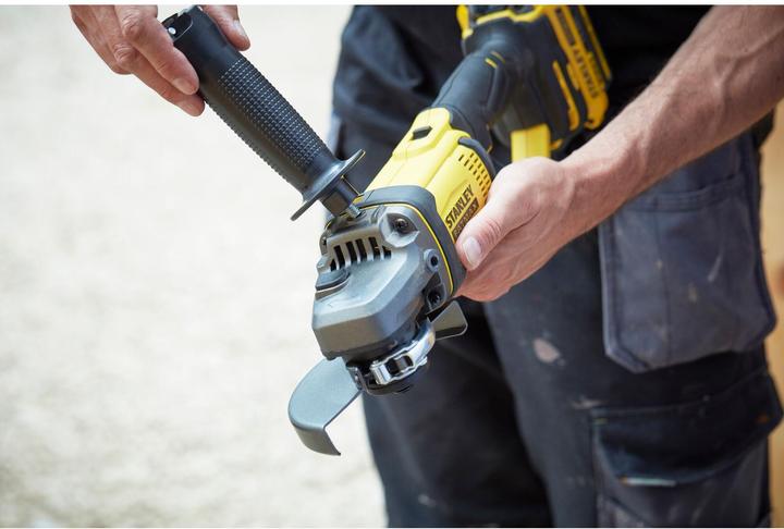 Produktbild Stanley angle grinder 125mm 18V V20 2x4,0Ah SFMCG400M2K (125 mm)