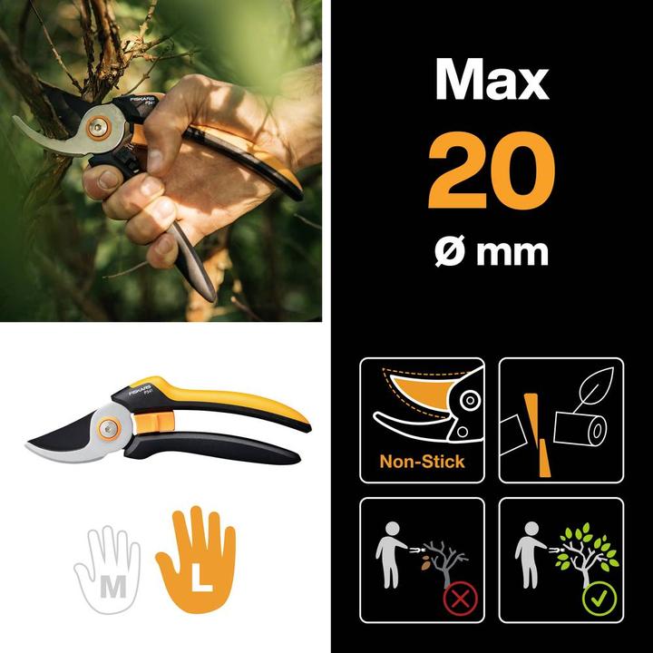 Produktbild Fiskars Solid Bypass-Gartenschere L P341