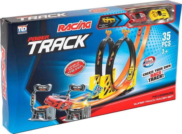 Image du produit TUD Circuit de voitures Looping Duel, 35 pièces