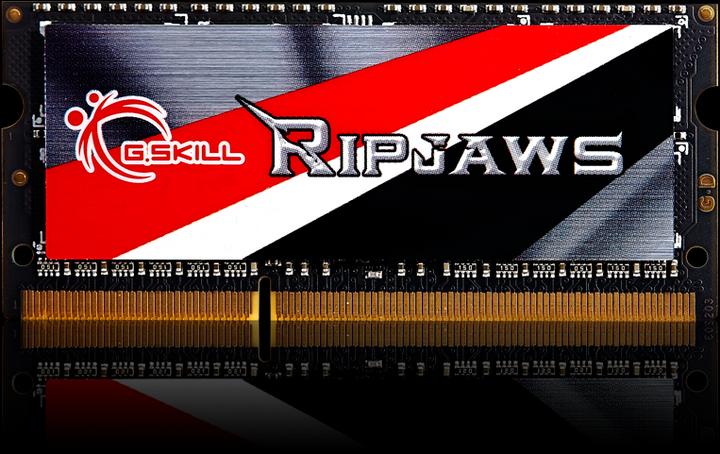 Actual product image G.Skill Ripjaws DDR3 4 GB 1600 MHz CL9 SO-DIMM 1.35 V (1 x 4GB, 1600 MHz, DDR3-RAM, SO-DIMM)