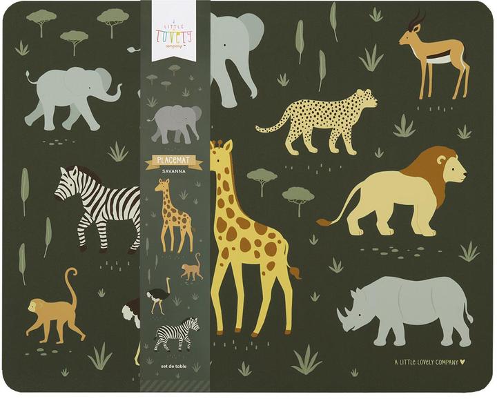 Produktbild A Little Lovely Company Savanne (1 x, 43 x 34 cm)