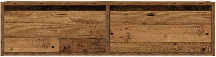 Produktbild VidaXL TV-Schrank mit LED-Leuchten Altholz-Optik 100x35,5x25 cm HiFi-Schrank