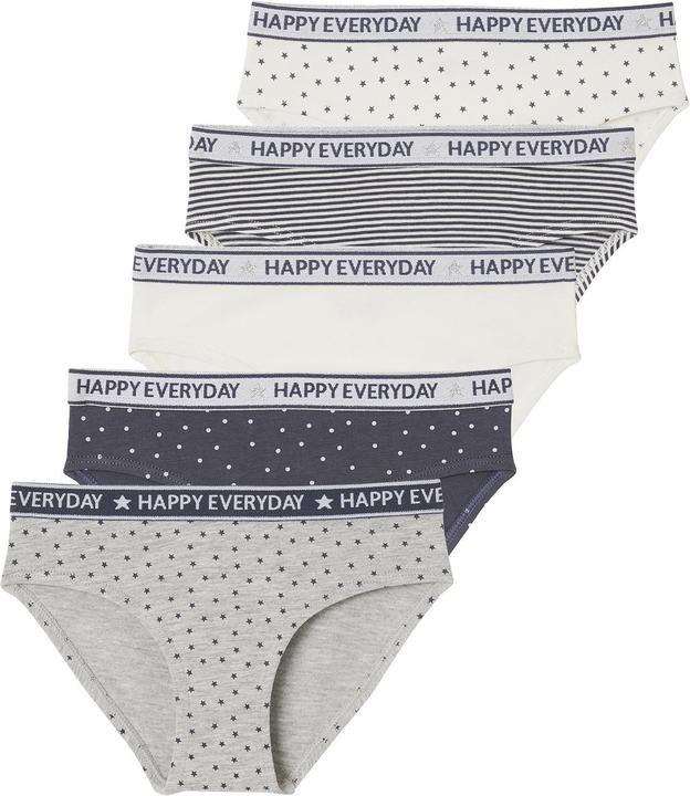 Vertbaudet 5er-Pack Mädchen Slips HAPPY EVERYDAY