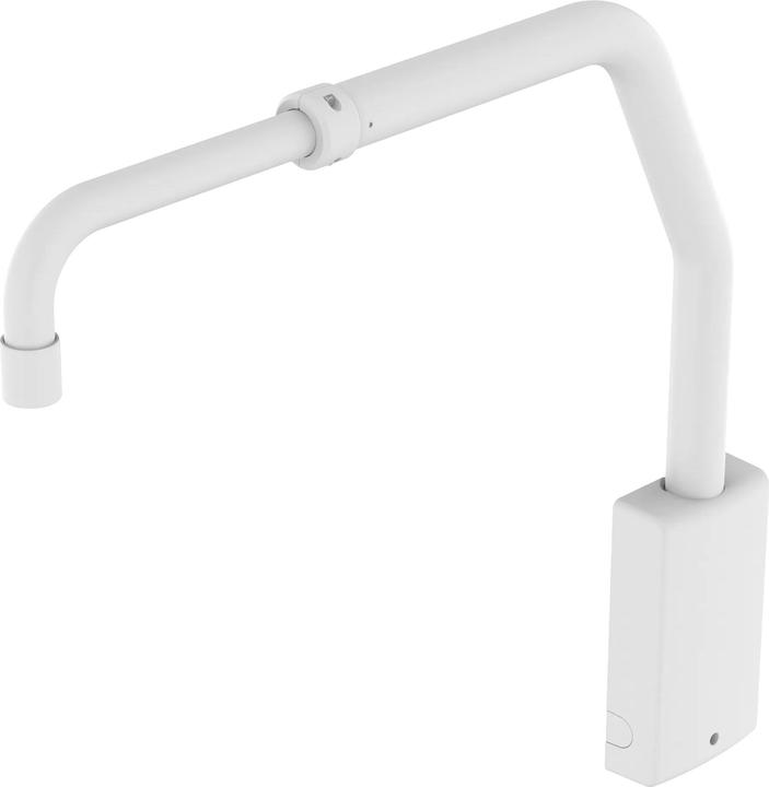 Hanwha SBP-156LMW1 Staffa per balaustra telescopica Bianco 1 pezzo (Kit di montaggio)