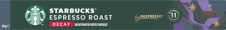 Image du produit Starbucks Decaffeinated Espresso Roast by Nespresso Dark Roasts (10 x Port.)