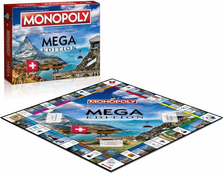 Produktbild Hasbro Mega Monopoly Schweiz (Deutsch)