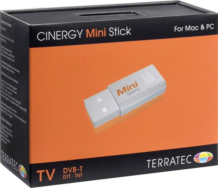 Produktbild Terratec Cinergy Mini Stick MAC/Win weiss (USB, DVB-T)