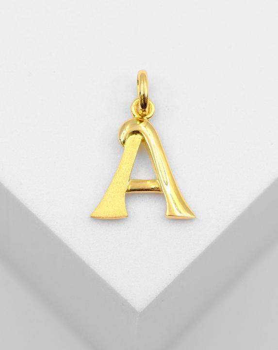 Produktbild Muau Buchstabe (750/18 K Gelbgold)