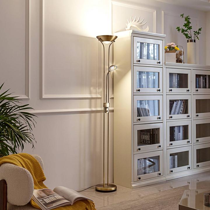 Immagine prodotto Lindby Josefin LED washlight da soffitto, luce da lettura, bronzo (2510 lm)