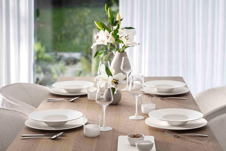 Produktbild Villeroy & Boch Weissweinglas, Set 4tlg. Manufacture Rock blanc (38 cl, 4 Gläser, Weissweingläser)
