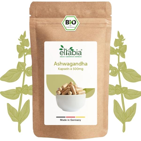Image du produit Eltabia Ashwagandha biologique (200 pièce(s), Capsules)