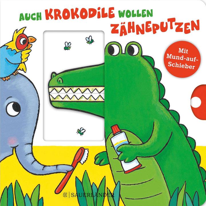 Actual product image Crocodiles also want to brush their teeth (German)