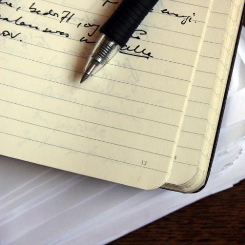Actual product image Moleskine Notebook Classic Large (A5, Lined, Hardcover)