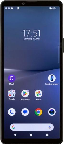 Actual product image Sony Xperia 10 V (128 GB, Black, 6.10", SIM + eSIM, 48 Mpx, 5G)