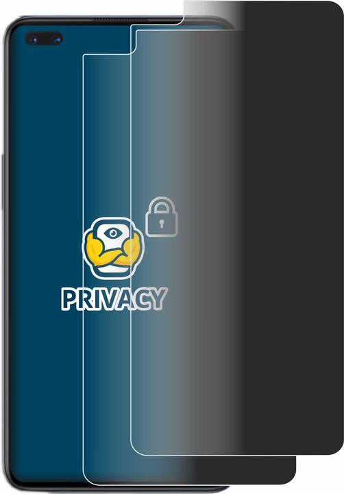 Produktbild BROTECT Sichtschutzfolie Anti-Spy Privacy Folie Blaulicht-Schutz (2 Stück, Oppo Nord 3)