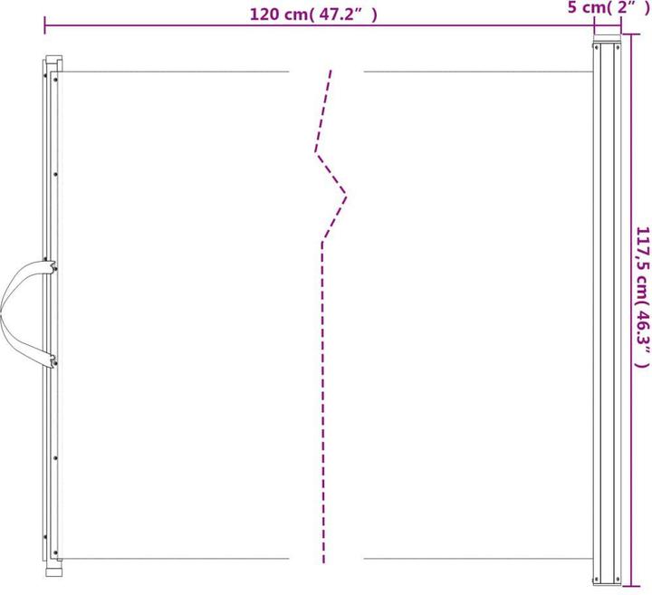 Immagine prodotto VidaXL Haustier-Barriere (115 cm)
