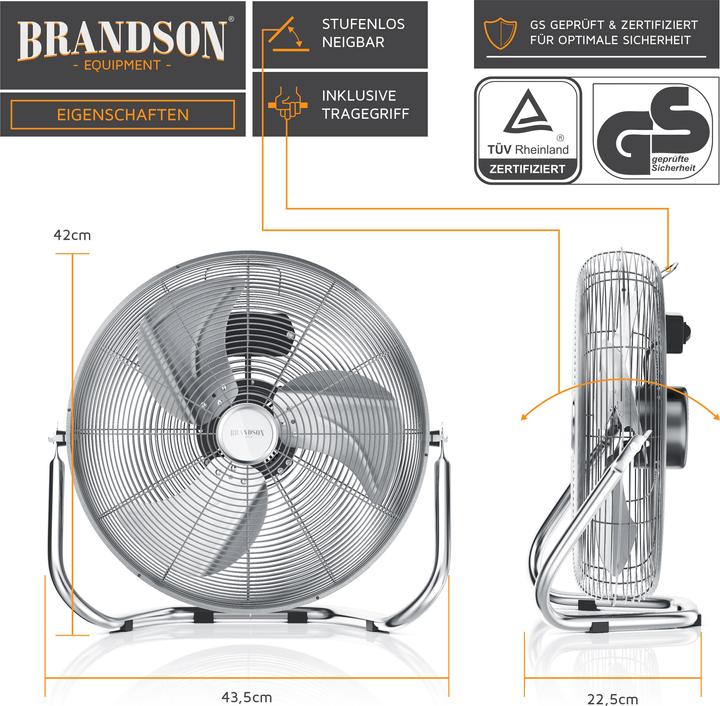 Immagine prodotto Brandson Macchina del vento (76 dB)