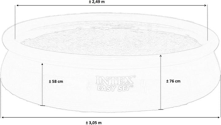 Actual product image Intex Easy Set (Ø 305 x 76 cm)