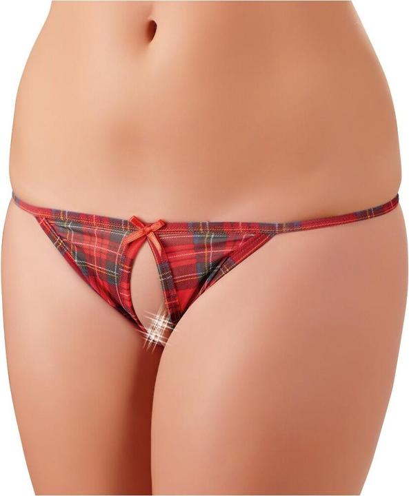 Actual product image Cottelli Collection Top and skirt plaid (S)