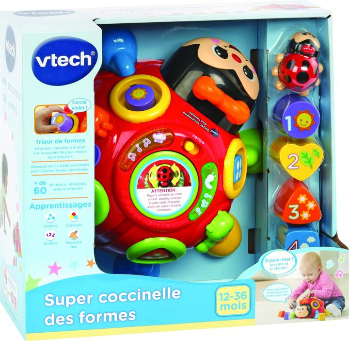Produktbild VTech Super coccinelle des formes FR (Französisch)