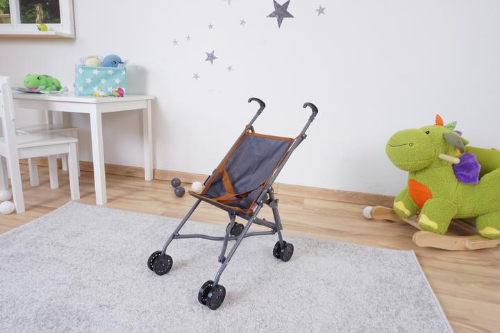 Produktbild Knorrtoys Puppenbuggy Sim - dark blue