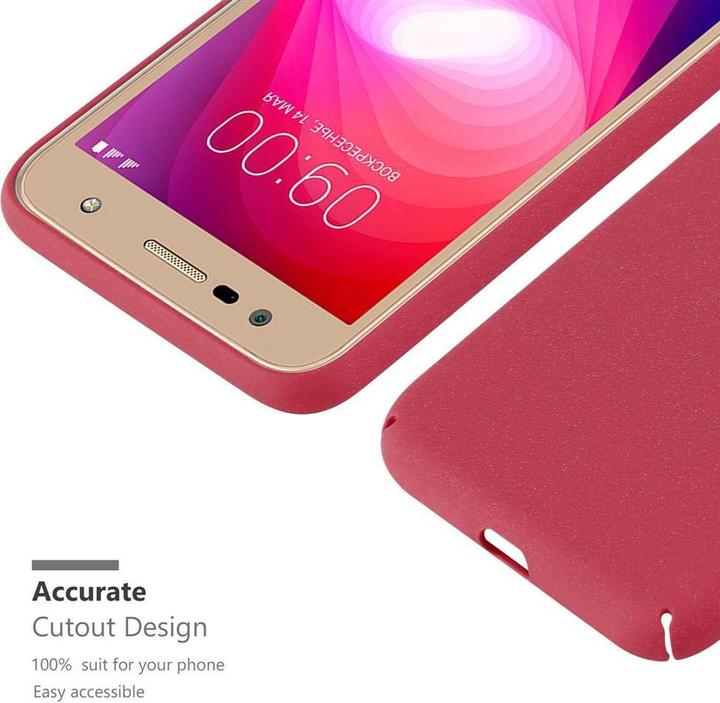 Produktbild Cadorabo Hard Cover Frosty Cover (LG X Power 2)