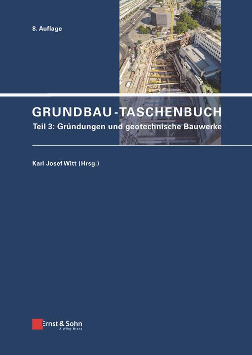Produktbild Grundbau-Taschenbuch Teil 3 (Deutsch, Karl Josef Witt, 2018)