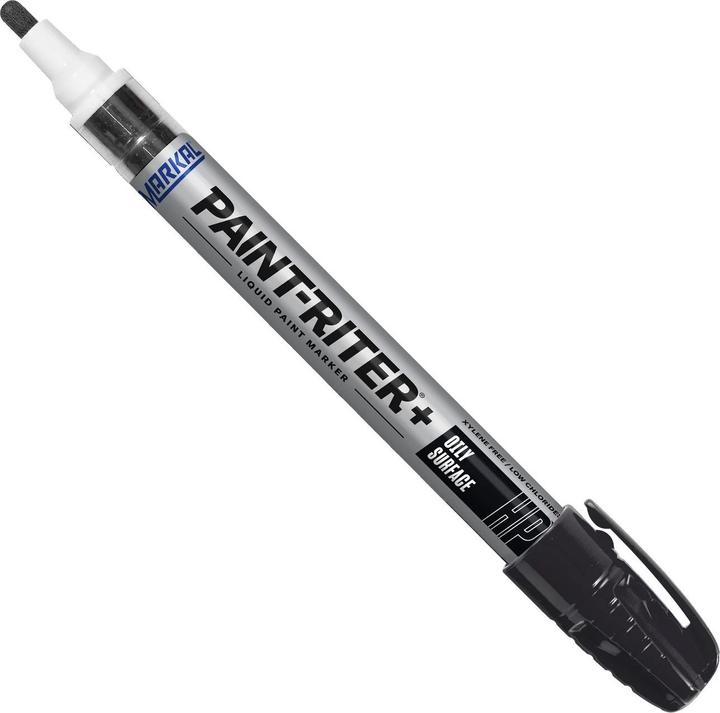 Actual product image Markal PRO-LINE® HP Paint Marker Black (Black, 3 mm, 1 x)
