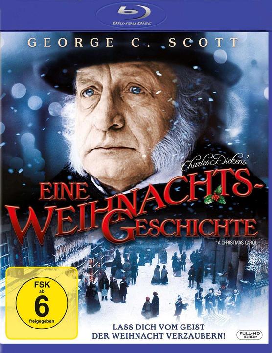 Actual product image Charles Dickens A Christmas Story (Blu-ray, 1984, Spanish, English, German)