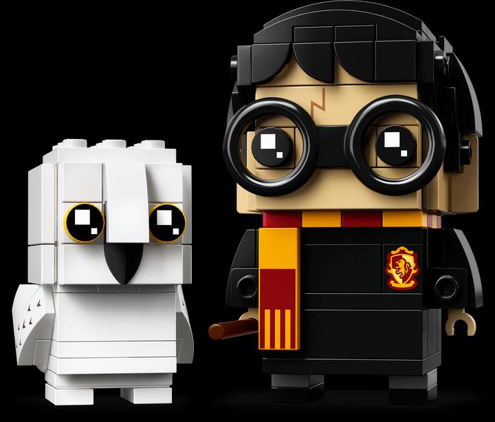 Actual product image LEGO Harry Potter and Hedwig (41615, LEGO Brickheadz)