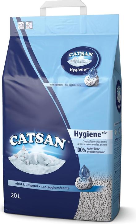 Produktbild Catsan Hygiene Plus (Neutralisierend, Nicht klumpend, Parfümiert, 10 kg)