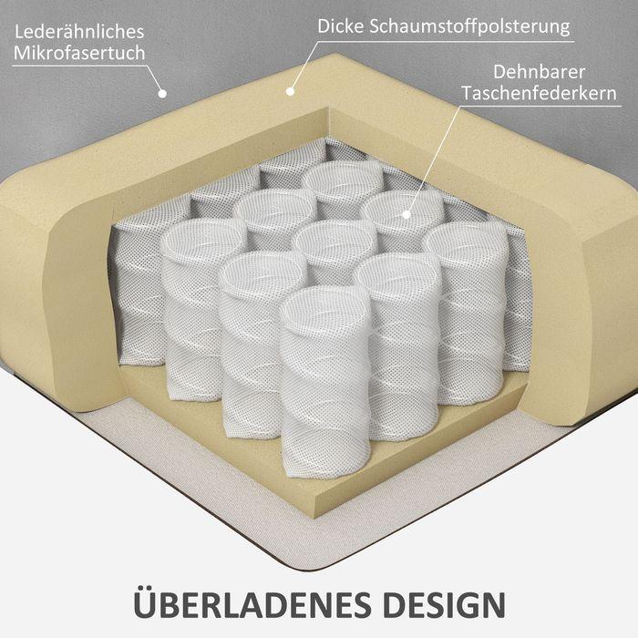 Produktbild Swisshandel24 elektrisch Fernsehsessel, mit 8 Massagepunkten, 135° neigbar, Taschenfederkern, Fernbedienung, Dunke