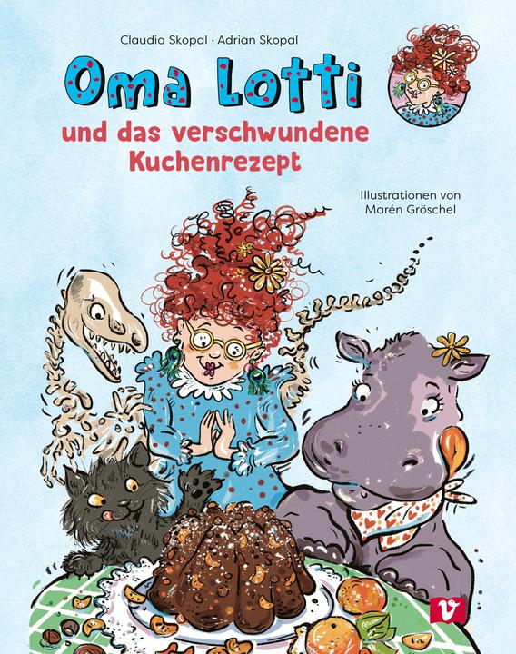 Actual product image Oma Lotti und das verschwundene Kuchenrezept (German, Claudia Skopal, Marén Gröschel, Literary agency Birgit Arteaga, 2024)