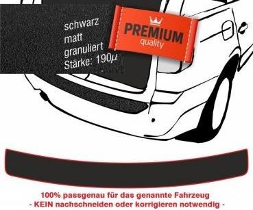 Actual product image ProPlus Paint protection film bumper protection for BMW 5 Series Touring from 2004 to 2010 (E61) (Black)