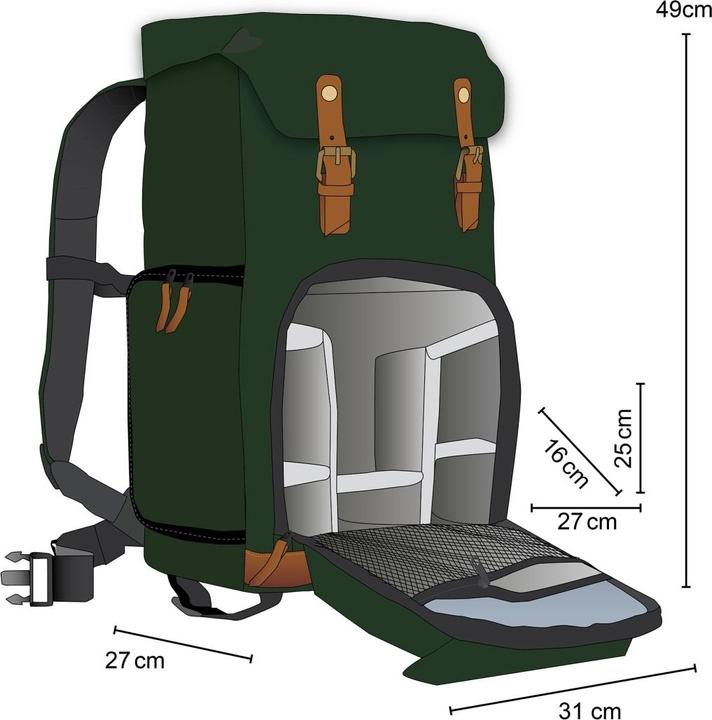 Actual product image mantona Luis (Photo backpack, 18.60 l)