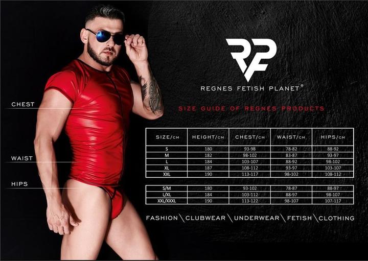 Immagine prodotto Regnes Fetish Planet Wetlook Slip uomo aperto sulla schiena (M)