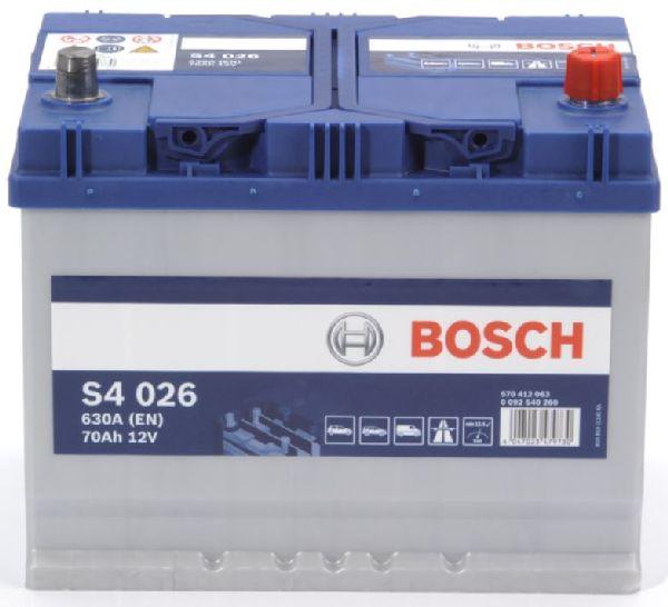 Actual product image Bosch Automotive S4 026 (12 V, 70 Ah, 630 A)