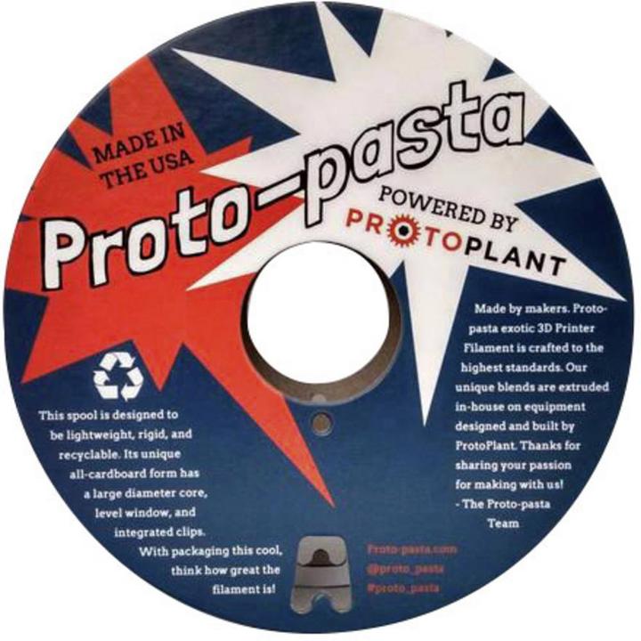 Produktbild Proto-pasta Magnetisches Eisen (Metall, 1.75 mm, 500 g, Silber)